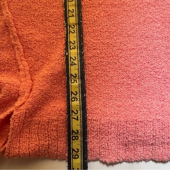 Caslon Bright Pink V-Neck Oversize Sweater X-Smalll - Picture 7 of 8